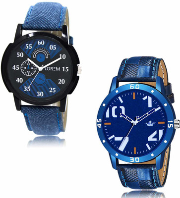 LOREM OE-LR02-LR59 Analog Watch  - For Men