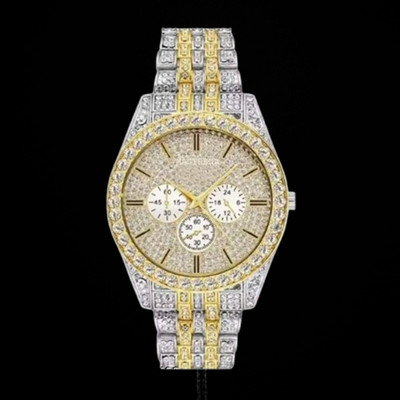 SHIVTRADRE Fashion Men's Gold & Silver Watch Analog Watch  - For Men