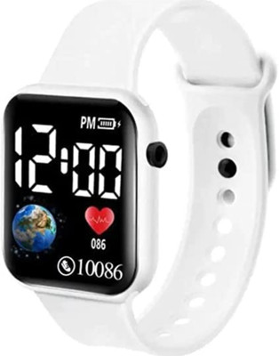 KIMY Kids' sports watch: good quality silicone LED digital display The most recent and cutting-edge design for a black LED display. Digital Watch  - For Boys & Girls