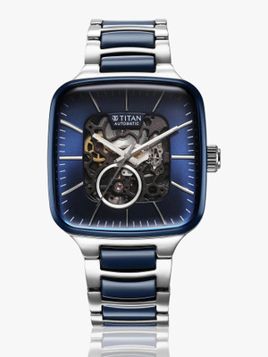 Titan Ceramic Fusion Automatic Ceramic Automatic Fusion Square Analog Watch  - For Men