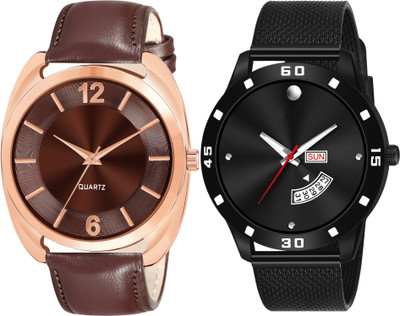 Naavli LR73_Combo_LR77 Analog Watch  - For Men & Women