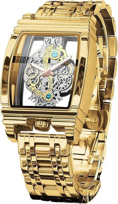 Glowme Hollow Skeleton Muskan Creations Analog Watch  - For Men