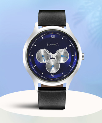 SONATA 7140SL03 IAF Gents Analog Watch  - For Men