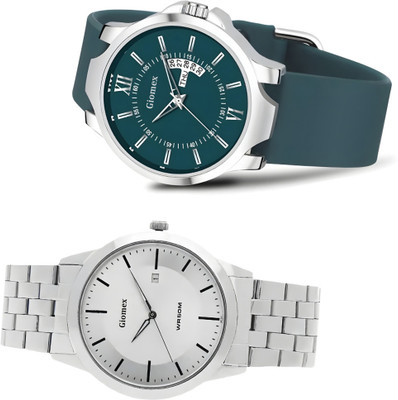 Giomex Latest Collection Giomex New Collection Silicone Strap With Quartz Movement Analog Watch  - For Men