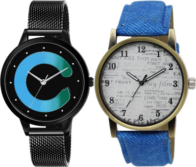 TVILLA White News paper MZ-LR28 Analog Watch  - For Men & Women
