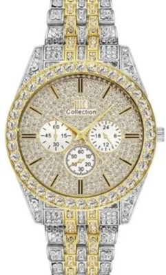 AMSSTYLE BM10 Royal King Style Golden Timepiece Analog Watch  - For Men
