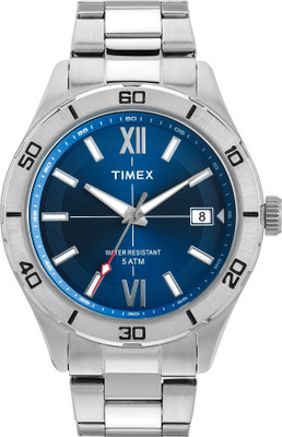 TIMEX TWEG295SMU05 Timex Blue Round Dial Analog Watch  - For Men