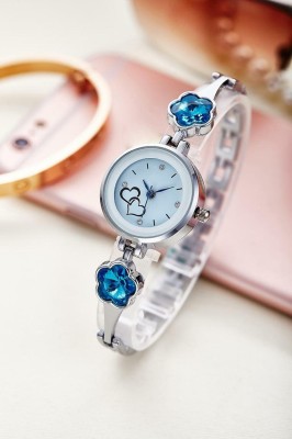 Dsales Gorgeous Looking Flower Stone Analog Watch  - For Women