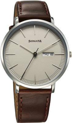 Sonata Ascent 77150SL05 Watch