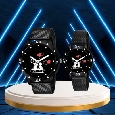 MAHAVIRA COLLECTION Couple Combo Anniversary Special Couple Watch Analog Watch  - For Couple