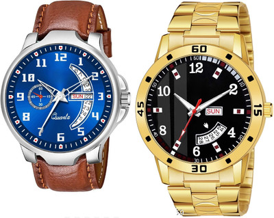 Caihong BRN-4-AND-GOLD-7 Analog Watch  - For Men