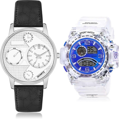 TIMETRANSELEVATE BM32-BC32 Analog-Digital Watch  - For Men