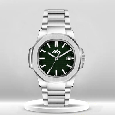ETLIS MT-803 Modern Luxury Green Face Analog Watch  - For Men