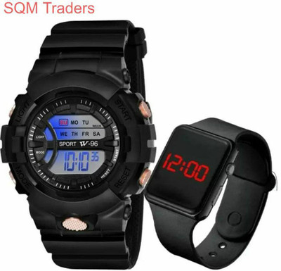 SQM TRADERS Digital Watch  - For Men