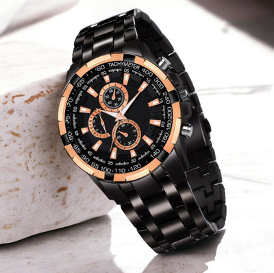 Trex 8082-rose Minimal Analog Chain Strap Premium Quality Branded Wrist Watch Analog Watch  - For Men