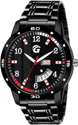 G-HAWK 5120 BLACK BK CK Analogue Black Designer Dial With Day and Date Functioning Watch For Men And Boys Analog Watch  - For Men