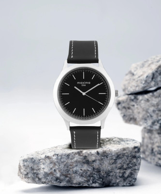 MAXIMA Elite Elite Collection with Leather Strap & Premium Durable Dial Analog Watch  - For Men
