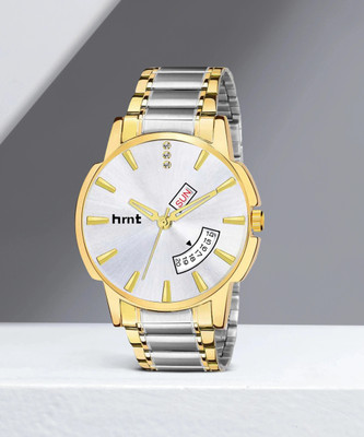 SWI55UN I-12 Two Tone Premium Water Resistant Scratch Resistant Quartz Branded Hands Two Tone Watch Analog Watch  - For Men