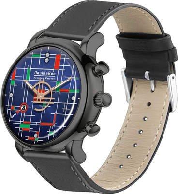 DoubleRun Analog Watch  - For Men