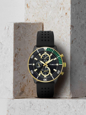 TIMEX Multifunction Black Dial Analog Watch  - For Men