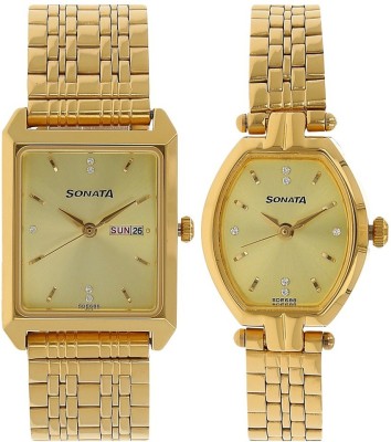 SONATA SO pair Analog Watch  - For Couple
