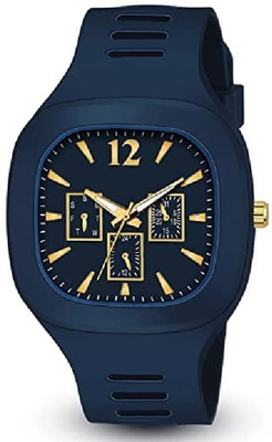 Fash Sports Watch Men Watches Boys Watches Wrist Watches for Men or Boys Silicone Square Dial Analogue Miller Watch Analog Watch  - For Boys & Girls