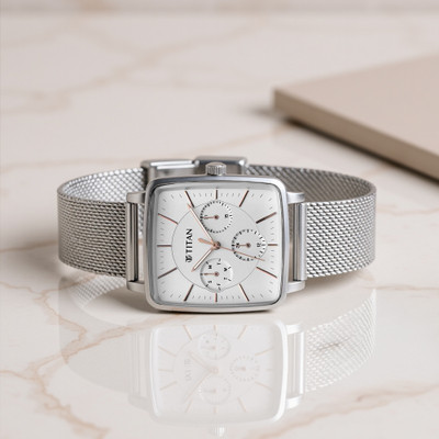 Titan 95176SM01 Avant Garde Analog Watch  - For Women