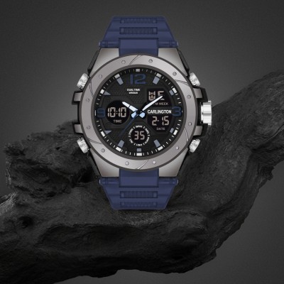 Carlington CT 9105 Blue Endurance Series Analog-Digital Watch  - For Men