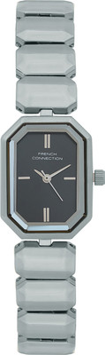 French Connection Black Sunray Dial | Analog Watch For Women's | FCU10BSM Analog Watch  - For Women