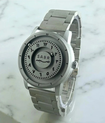 brosa SABR Arabic Dial Rotating Bead Watch for Men | Luxury Analog Stainless Steel SABR Arabic Dial Rotating Bead Watch for Men | Luxury Analog Stainless Steel Analog Watch  - For Men & Women
