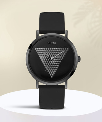 GUESS Black Dial Analog Watch  - For Men