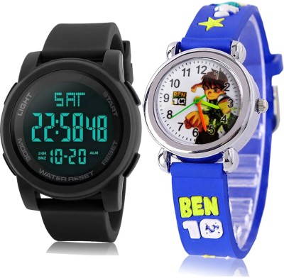 TIMOXIDE DG62-BK94 Analog-Digital Watch  - For Boys