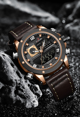 NAVIFORCE Analog-Digital Watch  - For Men