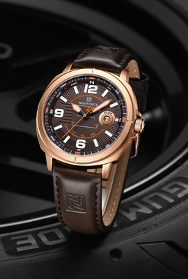 NAVIFORCE NF8078 NF8078RGCEDBN Analog Watch  - For Men