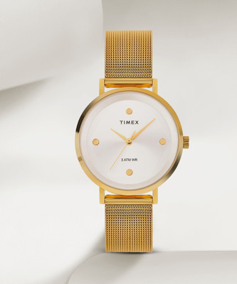 TIMEX Silver Dial Analog Watch  - For Women