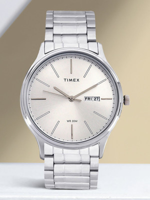 TIMEX TW00ZR254 Silver Dial Analog Watch  - For Men