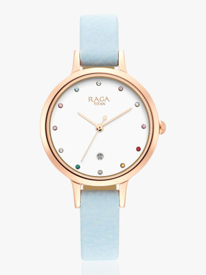 Titan Np2666Wl02-Dl749-Raga Viva 5 Analog Watch  - For Women
