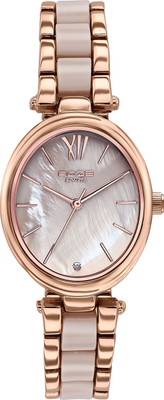 SONATA Poze Sonata Poze Tropi-Color Crush Quartz Light Brown Mop Oval Dial Women's Watch / Analog Watch  - For Women