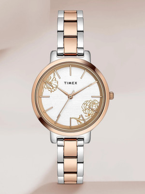 TIMEX Silver Dial Analog Watch  - For Women