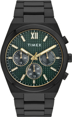 TIMEX TWEG297SMU06 Timex Black Round Dial Analog Watch  - For Men