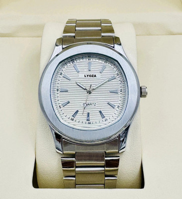 LYOZA LYZ-33 BLACK DIAL LYZ-33 SILVER DIAL Analog Watch  - For Men