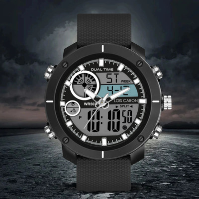LOIS CARON LCDA8016 Endurance Series Digital analog Sports watch Analog-Digital Watch  - For Men
