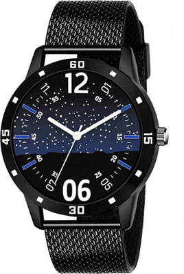 PV CREATION Men star blue NA Analog Watch  - For Men