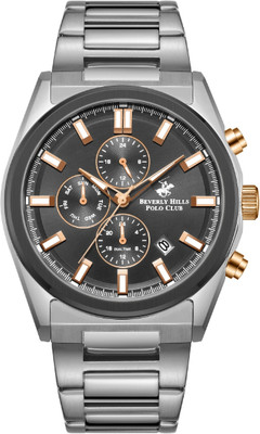 Beverly Hills Polo Club BEVERLY HILLS POLO CLUB Men Multi Function Grey Dial Watch - BP5021Y.360 Analog Watch  - For Men