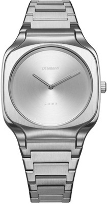 D1 MILANO SQBJ10 SQUARE Quartz Grey Dial Analog Watch  - For Men