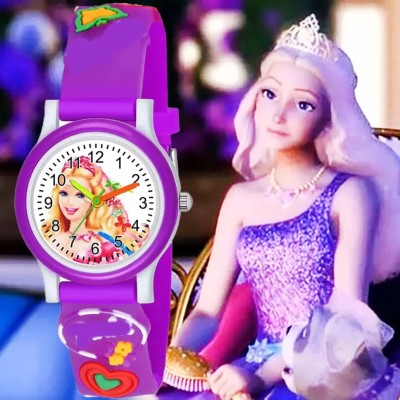 blutech Barby_Watch Beautiful Children's Baby Design Cartoon Character New Kids Generation Stylish Analog Watch  - For Girls