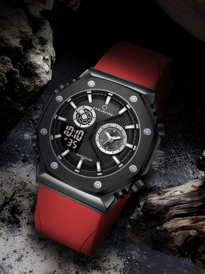 Carlington CT 7711 Red Exclusive Series Digital Watch  - For Men
