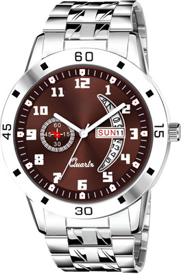 house of common All Black| Date & Time | Minimalist | Premium | Stainless Steel |Water Resistant Analog Watch  - For Men