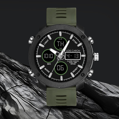 LOIS CARON LCDA8009 Endurance Series Digital analog Sports watch Analog-Digital Watch  - For Men