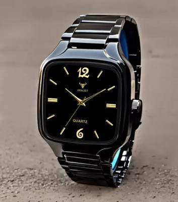 DRALIET RD-9102 Elegant Series Square Analog Quartz For Men/Boys Analog Watch - For Men